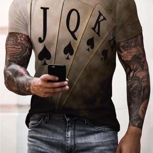 Men’s T shirts Fit Crew neck Short Sleeve Graphic Tee T shirts
